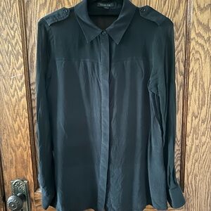 Rachel Zoe Sheer Silk Blouse in EUC, size 6